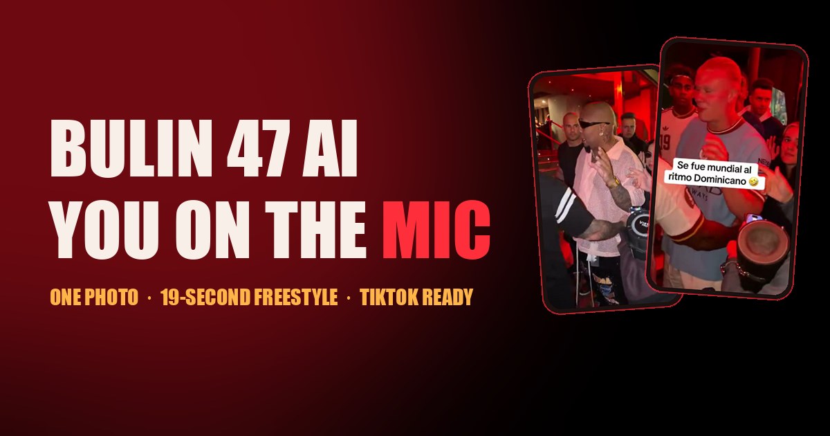 Bulin 47 AI – Star in the Viral Freestyle From One Photo